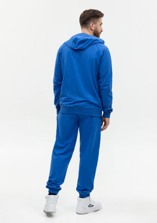 Синие однотонные брюки арт. 62, 92% хлопок, 8% эластан, оптом | Мерч, униформа и текстиль для бизнеса photo-7