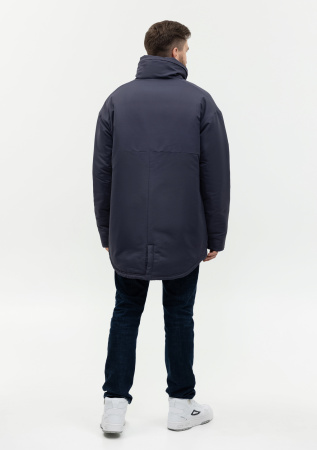 Графитовая однотонная куртка арт. 73, 100% полиэстер с водоотталкивающей пропиткой, оптом | Мерч, униформа и текстиль для бизнеса photo-16