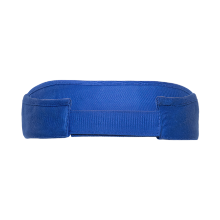 Синий козырек арт. 25U, 100% хлопок, 220 гр/м2, оптом | Мерч, униформа и текстиль для бизнеса  photo-3