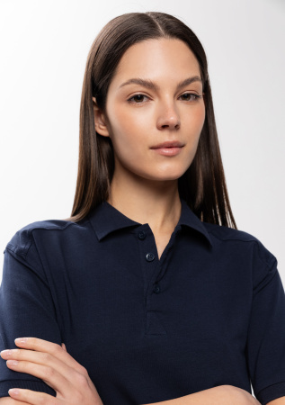 Рубашка поло унисекс STAN хлопок/эластан 200, 05, Т-синий (46)  photo-7