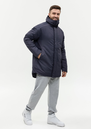 Графитовая однотонная куртка арт. 73, 100% полиэстер с водоотталкивающей пропиткой, оптом | Мерч, униформа и текстиль для бизнеса photo-9