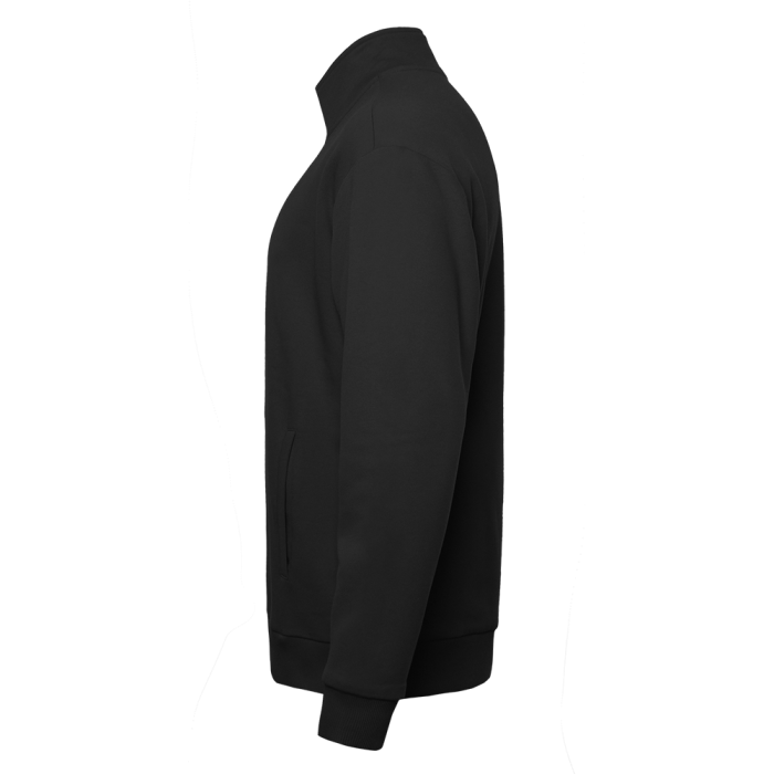 Толстовка STAN оверсайз на молнии, футер без начёса, 340, 102, Черный (20) фото-1
