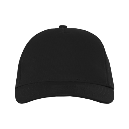 Черная детская бейсболка арт. 10J, 5 клиньев из 100% хлопка, 150 гр/м2, оптом | Мерч, униформа и текстиль для бизнеса photo-2