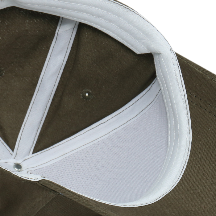 Оливковый хаки бейсболка арт. 12, 5 клиньев из 100% хлопка, 260 гр/м2, оптом | Мерч, униформа и текстиль для бизнеса  фото-4