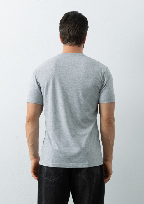 Футболка прямого кроя арт. 51 из 100% хлопка, 150 гр/м2, оптом | Мерч, униформа и текстиль для бизнеса 
 фото-4