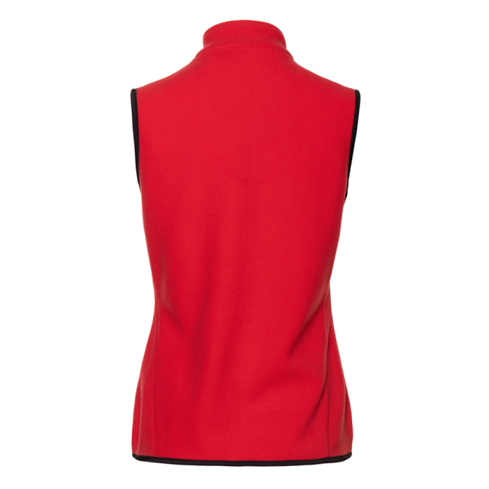 Красный однотонный женский жилет арт. 28WN, микрофлис 200 гр/м2, оптом | Мерч, униформа и текстиль для бизнеса фото-1