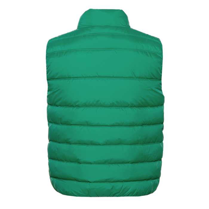 Зеленый однотонный утепленный жилет арт. 82, 100% нейлон, оптом | Мерч, униформа и текстиль для бизнеса фото-1