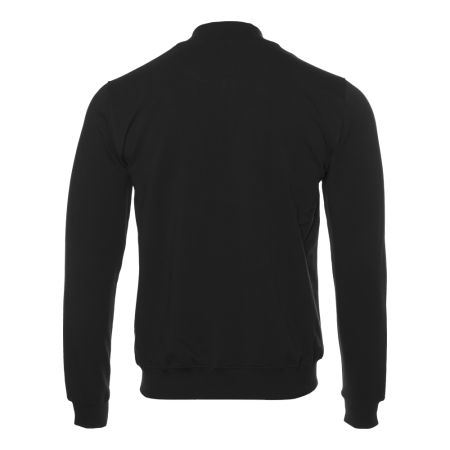 Черная толстовка STAN арт. 65N на молнии, 78% хлопок, 17% полиэстер, 5% эластан, 245 гр/м2 | Мерч, униформа и текстиль для бизнеса photo-2