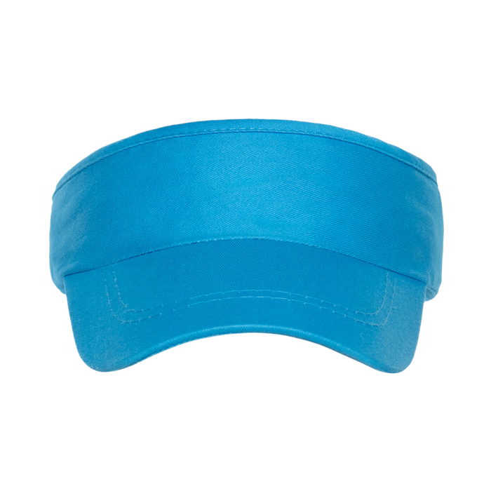 Бирюзовый козырек арт. 25U, 100% хлопок, 220 гр/м2, оптом | Мерч, униформа и текстиль для бизнеса  фото-2