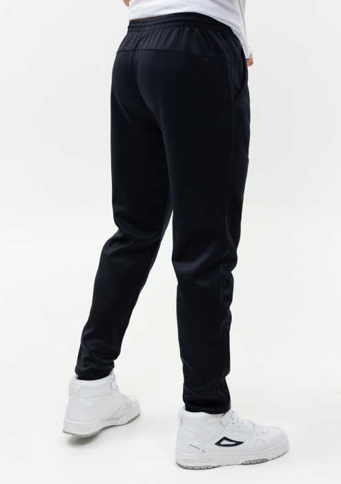 Темно-синие однотонные брюки арт. 94, 95% полиэстер, 5% эластан, оптом | Мерч, униформа и текстиль для бизнеса фото-3