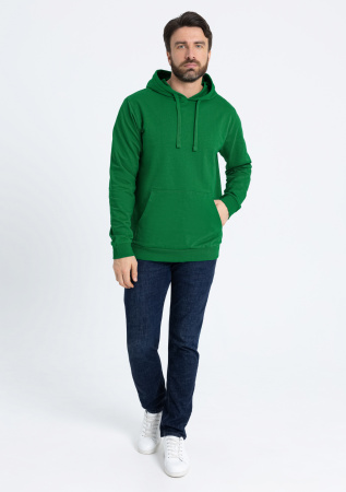 Худи унисекс STAN футер без начёса 260, 23, Зелёный (30) | Мерч, униформа и текстиль для бизнеса photo-4