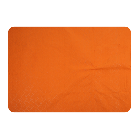 Бирюзово-оранжевый плед арт. 307, 100% полиэстер, оптом | Мерч, униформа и текстиль для бизнеса photo-6