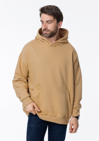 Худи унисекс STAN оверсайз футер без начёса 350, 66, Бежевый (54)  | Мерч, униформа и текстиль для бизнеса photo-12