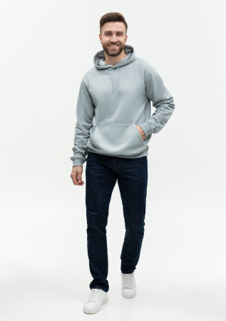 Худи унисекс STAN футер с начёсом 260,20, Серый (73) | Мерч, униформа и текстиль для бизнеса photo-4