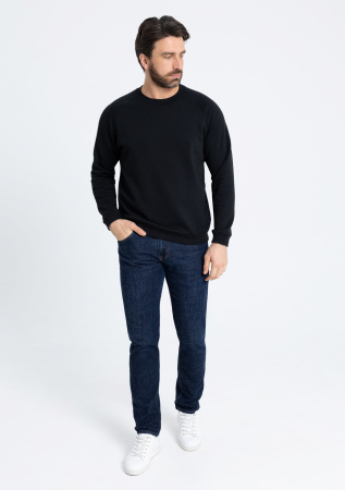 Свитшот унисекс STAN  футер с начёсом 260, 53, Чёрный (20) | Мерч, униформа и текстиль для бизнеса photo-4