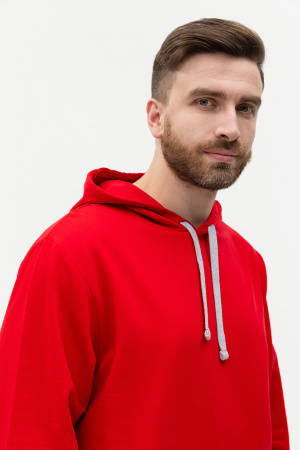 Худи унисекс STAN футер без начёса 260, 23, Красный (14) | Мерч, униформа и текстиль для бизнеса photo-9