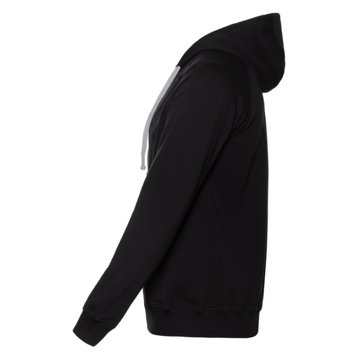 Толстовка мужская STAN с капюшоном на молнии футер без начёса 260, 61, Чёрный (20) | Мерч, униформа и текстиль для бизнеса фото-2