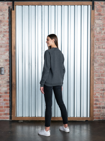 Свитшот унисекс STAN  футер с начёсом 260, 53, Белый (10) | Мерч, униформа и текстиль для бизнеса photo-4