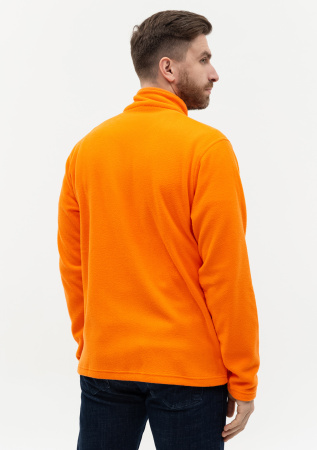 Оранжевая толстовка STAN арт. 21R на молнии, микрофлис, 100% полиэстер, 280 гр/м2 | Мерч, униформа и текстиль для бизнеса photo-3