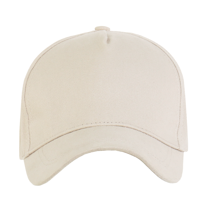 Молочная бейсболка 5 клиньев из 100% хлопка, оптом | Мерч, униформа и текстиль для бизнеса  фото-1