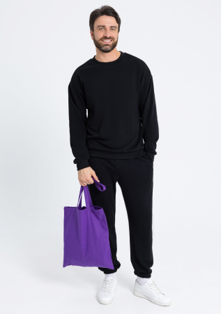 Свитшот унисекс STAN футер без начёса, 350, 96, Чёрный (20) | Мерч, униформа и текстиль для бизнеса photo-10