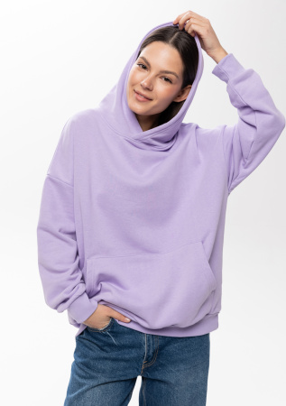 Худи унисекс STAN оверсайз футер без начёса 350, 66, Цифровая лаванда (45) | Мерч, униформа и текстиль для бизнеса photo-11