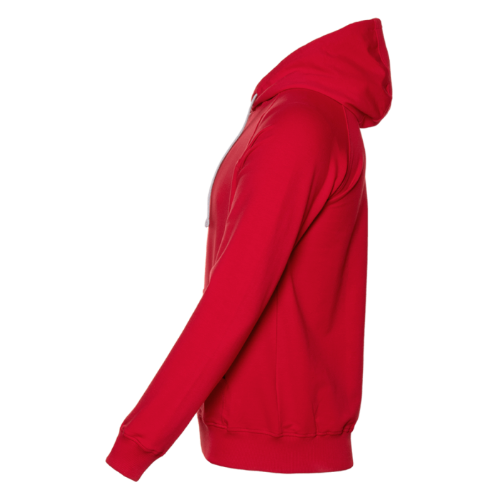 Толстовка мужская STAN с капюшоном на молнии футер без начёса 260, 61, Красный (14) | Мерч, униформа и текстиль для бизнеса фото-2