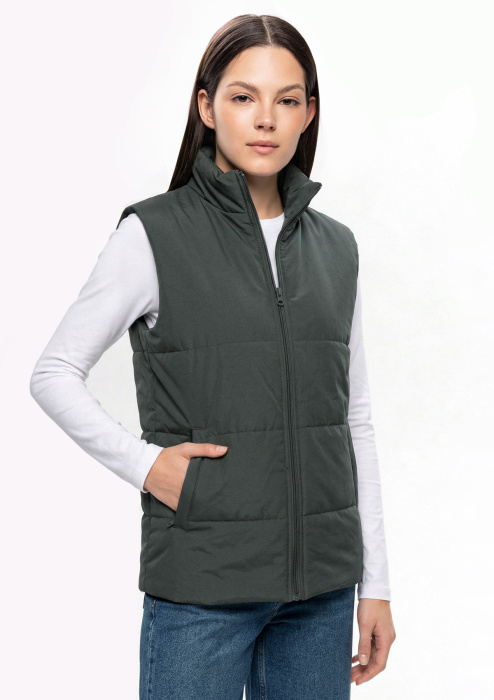 Жилет унисекс STAN утепленный 90, 130, 85, Серо-зеленый (132) фото-4