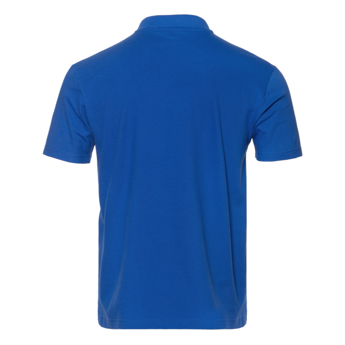 Синяя рубашка поло арт. 04U из 100% хлопка, 185 гр/м2, оптом | Мерч, униформа и текстиль для бизнеса  фото-1