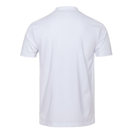 Белая рубашка поло арт. 04U из 100% хлопка, 185 гр/м2, оптом | Мерч, униформа и текстиль для бизнеса  photo-1