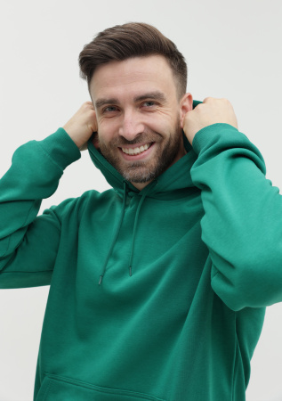Худи унисекс STAN футер с начёсом 260,20, Зелёный (30) | Мерч, униформа и текстиль для бизнеса photo-7