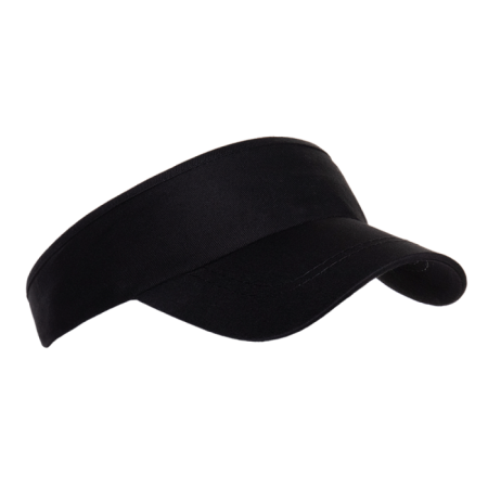 Черный козырек арт. 25, 100% хлопок, 150 гр/м2, оптом | Мерч, униформа и текстиль для бизнеса  photo-0