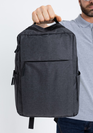 Серый рюкзак арт. 151, 100% полиэстер, оптом | Мерч, униформа и текстиль для бизнеса photo-10