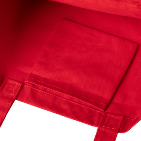 Красная сумка шопер, оптом | Мерч, униформа и текстиль для бизнеса photo-3