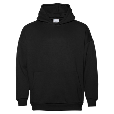 Худи унисекс STAN  оверсайз 320, 69, Чёрный (20) | Мерч, униформа и текстиль для бизнеса photo-0