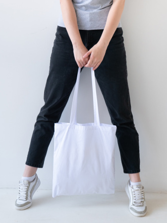 Белая сумка шопер, оптом | Мерч, униформа и текстиль для бизнеса photo-1