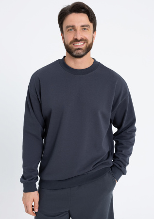 Свитшот унисекс STAN футер без начёса, 350, 96, Графит (101) | Мерч, униформа и текстиль для бизнеса photo-8