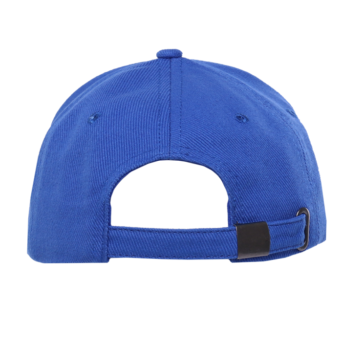 Синяя бейсболка с кантом арт. 04, 5 клиньев из 100% хлопка, 330 гр/м2, оптом | Мерч, униформа и текстиль для бизнеса  фото-3