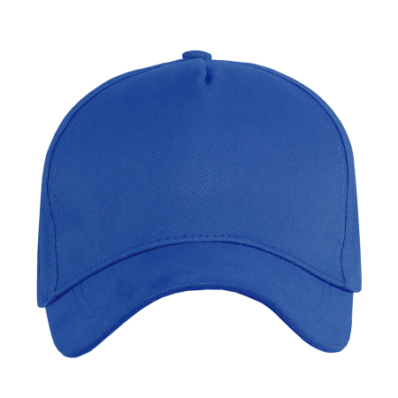 Синяя бейсболка арт. 12, 5 клиньев из 100% хлопка, 260 гр/м2, оптом | Мерч, униформа и текстиль для бизнеса photo-2