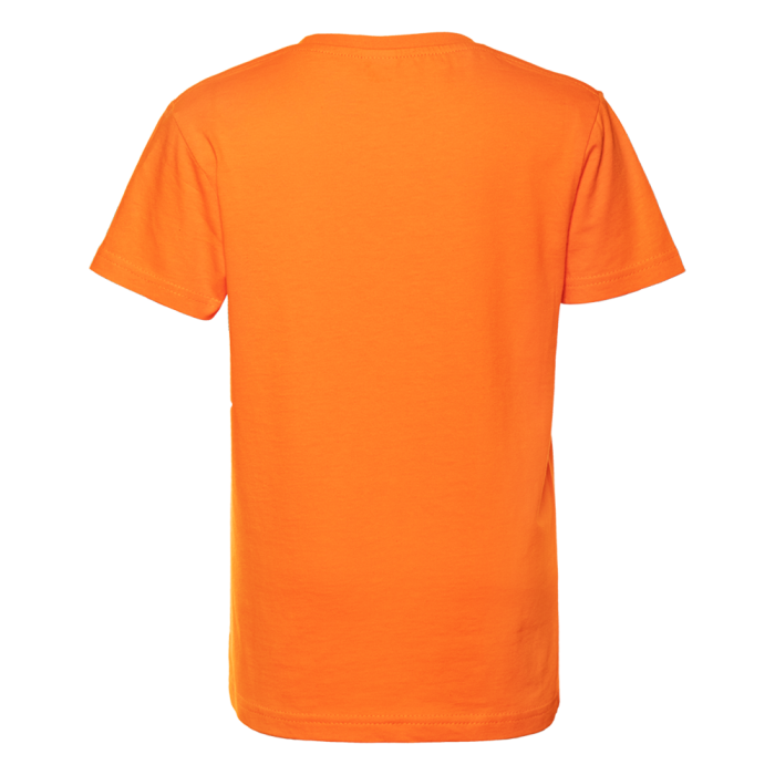 Оранжевая детская футболка арт. 06U оверсайз кроя из 100% хлопка, 140 гр/м2, оптом | Мерч, униформа и текстиль для бизнеса фото-1