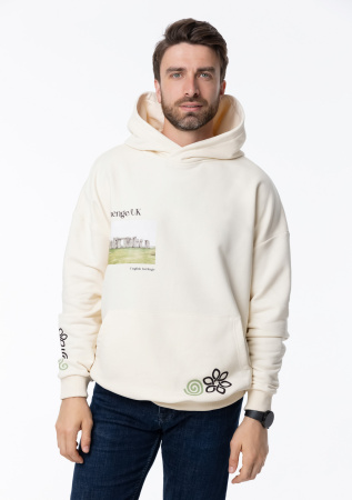 Худи унисекс STAN оверсайз футер без начёса 350, 66, Молочный (11) | Мерч, униформа и текстиль для бизнеса photo-27