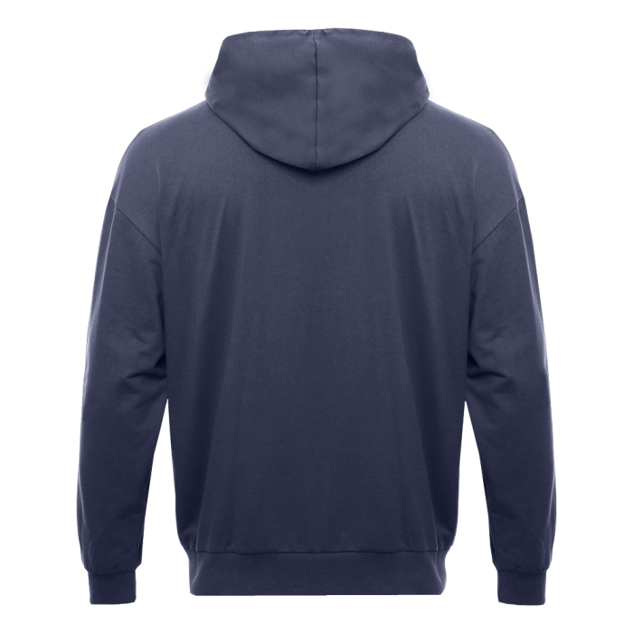 Графитовая толстовка с капюшоном на молнии STAN арт. 99, футер без начёса, 100% хлопок, 240 гр/м2 | Мерч, униформа и текстиль для бизнеса фото-2