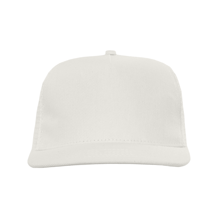 Бейсболка прямой козырёк STAN 5 клиньев хлопок 330,09, Молочный (11) фото-3