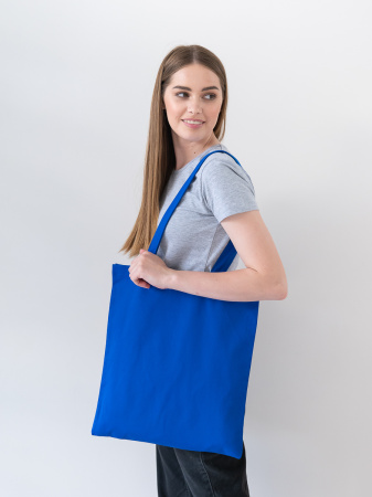 Синяя сумка шопер, оптом | Мерч, униформа и текстиль для бизнеса photo-2