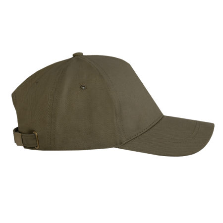Оливковый хаки бейсболка арт. 12, 5 клиньев из 100% хлопка, 260 гр/м2, оптом | Мерч, униформа и текстиль для бизнеса  photo-1