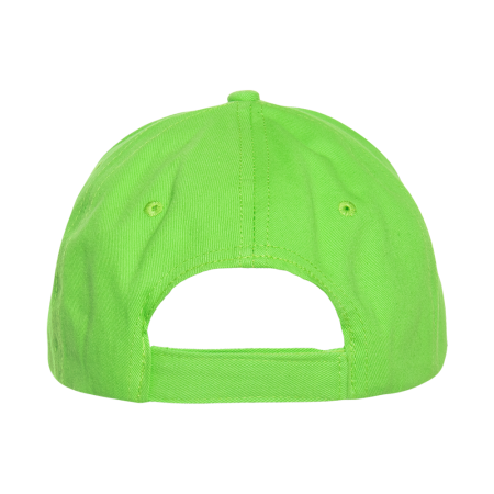 Ярко-зеленая бейсболка арт. 10L, 5 клиньев из 100% хлопка, 150 гр/м2, оптом | Мерч, униформа и текстиль для бизнеса  photo-4