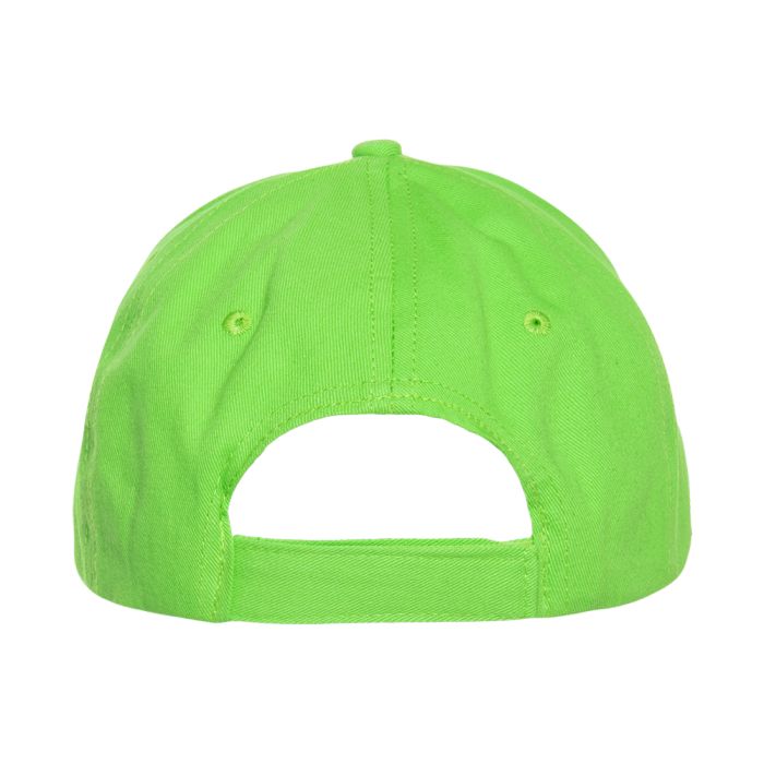 Ярко-зеленая бейсболка арт. 10L, 5 клиньев из 100% хлопка, 150 гр/м2, оптом | Мерч, униформа и текстиль для бизнеса  фото-4
