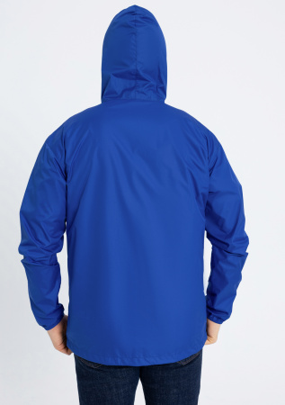Синяя однотонная ветровка арт. 59, 100% полиэстер, Dewspo 210T – оптом | Мерч, униформа и текстиль для бизнеса photo-5