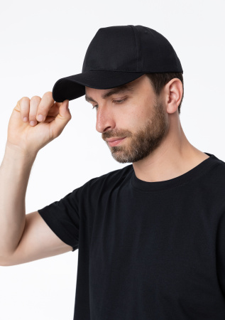 Чёрная футболка арт. 51 прямого кроя из 100% хлопка, 150 гр/м2, оптом | Мерч, униформа и текстиль для бизнеса photo-10