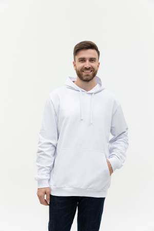 Худи унисекс STAN футер без начёса 260, 23, Белый (10) | Мерч, униформа и текстиль для бизнеса photo-7